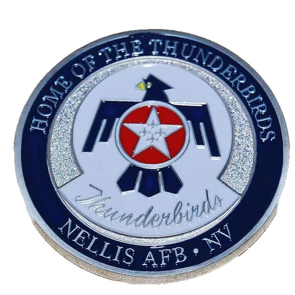 5pcs non magnetic air force silver plated commemorative coin craft honor medal coins collectibles home of the thunderbirds badge
5pcs non magnetic air force silver plated commemorative coin craft honor medal coins collectibles home of the thunderbirds badge