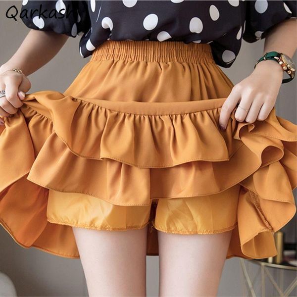 skirts women chiffon solid white ruffles irregular pleated a-line mini skirt elegant fashion slim ol all-match summer ulzzang, Black
skirts women chiffon solid white ruffles irregular pleated a-line mini skirt elegant fashion slim ol all-match summer ulzzang, Black