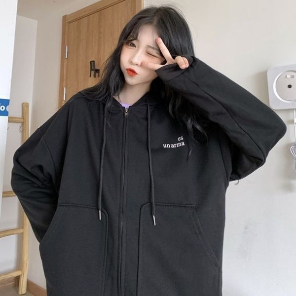 women's jackets jackets vintage printed letters adorable black pink students with hoodies pockets for casual, chic ulzzang n0e5, Black;brown
women's jackets jackets vintage printed letters adorable black pink students with hoodies pockets for casual, chic ulzzang n0e5, Black;brown