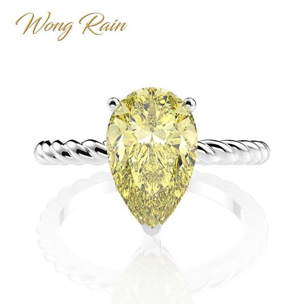 cluster rings wong rain 925 sterling silver pear created moissanite citrine gemstone wedding engagement diamonds ring fine jewelry wholesale, Golden;silver
cluster rings wong rain 925 sterling silver pear created moissanite citrine gemstone wedding engagement diamonds ring fine jewelry wholesale, Golden;silver