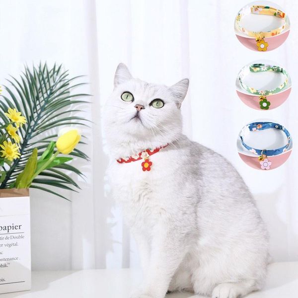 1pcs pet pendant small flower bell separable adjustable cat collar kitten puppy sun cute safety buckle accessories collars & leads
1pcs pet pendant small flower bell separable adjustable cat collar kitten puppy sun cute safety buckle accessories collars & leads