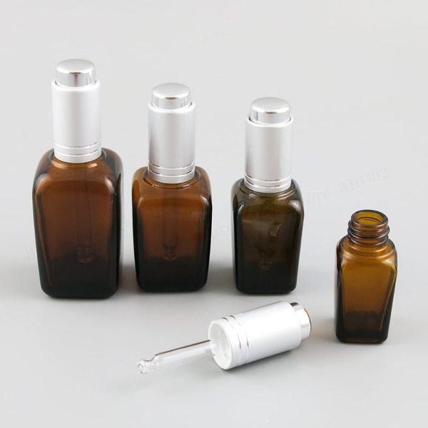 10ml 25ml 35ml 50ml 100ml brown glass bottle containers square amber essential oils with eye dropper packing bottles
10ml 25ml 35ml 50ml 100ml brown glass bottle containers square amber essential oils with eye dropper packing bottles