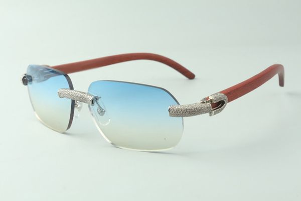 direct sales micro-paved diamond sunglasses 3524024 with original wooden temples designer glasses, size: 18-135 mm, White;black
direct sales micro-paved diamond sunglasses 3524024 with original wooden temples designer glasses, size: 18-135 mm, White;black