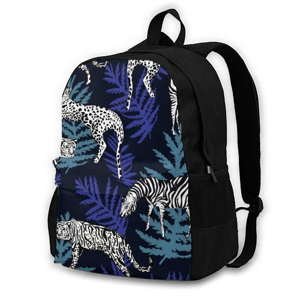 backpack 2021 shoulder bag for teenage backpacksbright leopard zebra tiger and exotic leaves on dark background travel
backpack 2021 shoulder bag for teenage backpacksbright leopard zebra tiger and exotic leaves on dark background travel