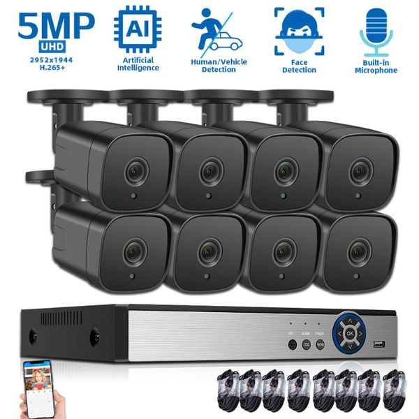 wireless camera kits 5mp 8ch poe nvr kit outdoor audio cctv ip security cameras video surveillance system set 8 channel 4ch
wireless camera kits 5mp 8ch poe nvr kit outdoor audio cctv ip security cameras video surveillance system set 8 channel 4ch