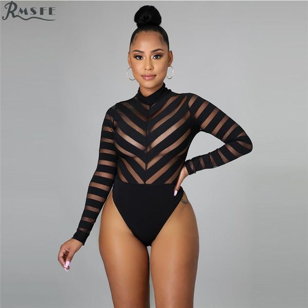 women's jumpsuits & rompers rmsfe 2021 european and american long sleeve round neck fashion perspective mesh triangle jumpsuit, Black;white
women's jumpsuits & rompers rmsfe 2021 european and american long sleeve round neck fashion perspective mesh triangle jumpsuit, Black;white