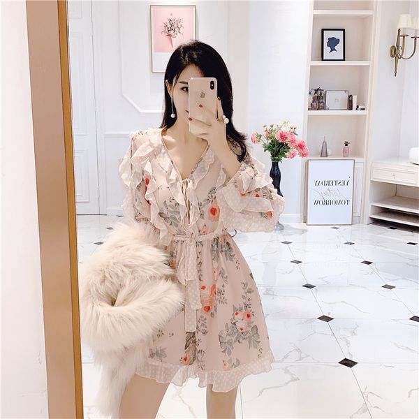 fashion runway summer playsuit women dresses floral print long sleeve chiffon v neck spring overalls rompers womens jumpsuit, Black;gray
fashion runway summer playsuit women dresses floral print long sleeve chiffon v neck spring overalls rompers womens jumpsuit, Black;gray