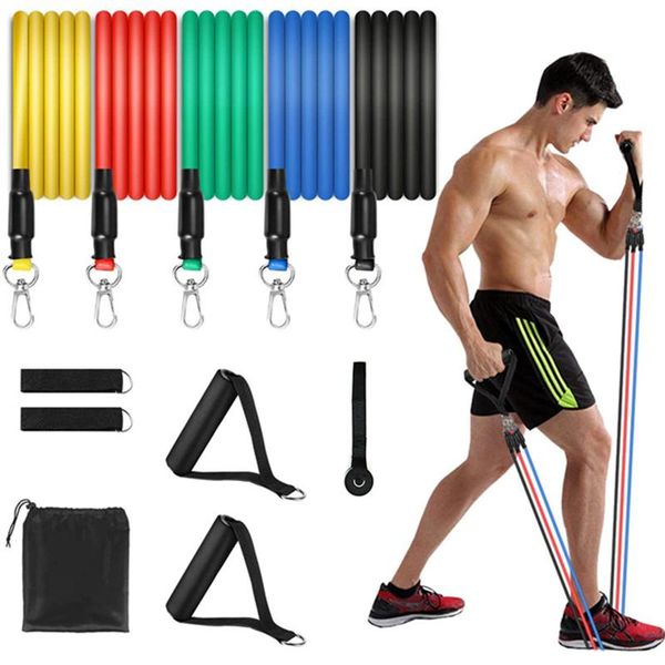 11pcs latex resistance bands training exercise yoga tubes pull rope rubber expander elastic sports gym fitness equipment
11pcs latex resistance bands training exercise yoga tubes pull rope rubber expander elastic sports gym fitness equipment