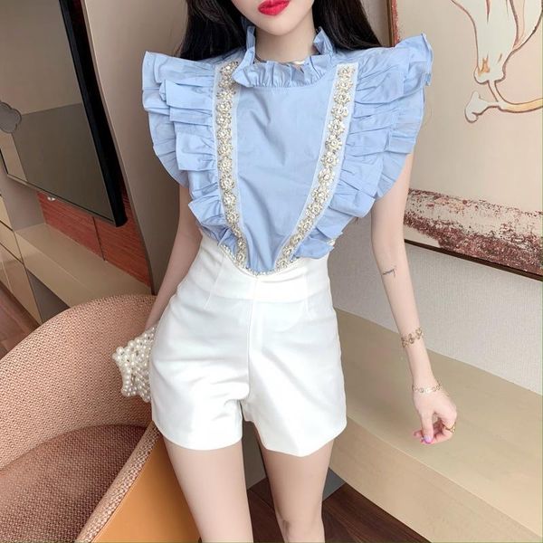 women's tracksuits summer women sets fashion sleeveless + shorts two piece diamond beaded shirts 2 suit high street outfits, Gray
women's tracksuits summer women sets fashion sleeveless + shorts two piece diamond beaded shirts 2 suit high street outfits, Gray
