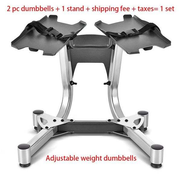 est house use muscle practice 52.5lbs dumbbells stand for adjustable conversion weight 90lbs with support set
est house use muscle practice 52.5lbs dumbbells stand for adjustable conversion weight 90lbs with support set