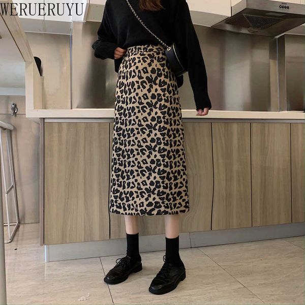 werueruyu leopard print skirts womens long skirt streetwear pencil high waist skirt 210608, Black
werueruyu leopard print skirts womens long skirt streetwear pencil high waist skirt 210608, Black
