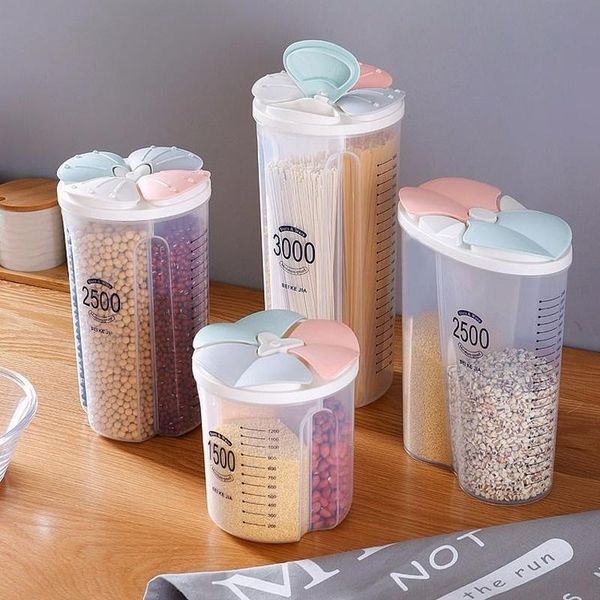 kitchen storage box supplies grain tank moisture-proof sealed transparent organizers bottles & jars
kitchen storage box supplies grain tank moisture-proof sealed transparent organizers bottles & jars
