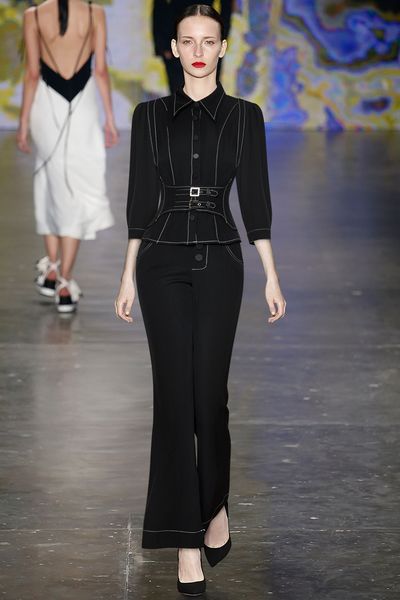 lapel single breasted three-quarter sleeve lace up slim fit tight waist sheath bootcut pants fashion suit 2021 early autumn, Black;gray
lapel single breasted three-quarter sleeve lace up slim fit tight waist sheath bootcut pants fashion suit 2021 early autumn, Black;gray