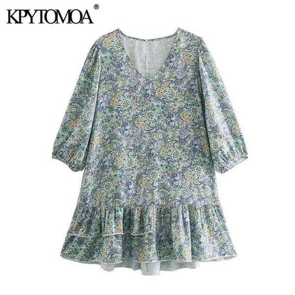 women chic fashion paisley print ruffled mini dress vintage v neck three quarter sleeve female dresses vestidos 210420, Black;gray
women chic fashion paisley print ruffled mini dress vintage v neck three quarter sleeve female dresses vestidos 210420, Black;gray