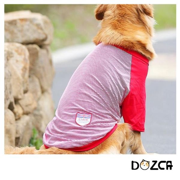 dog apparel big dogs striped patchwork blue red t-shirt spring summer casual cool fashion cute cartoon clothes medium pets cotton costume
dog apparel big dogs striped patchwork blue red t-shirt spring summer casual cool fashion cute cartoon clothes medium pets cotton costume