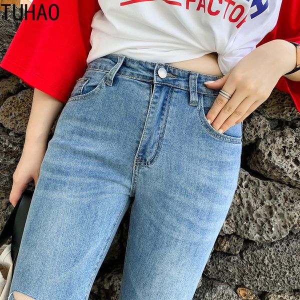 3xl plus size women casual jeans 2021 large women's ripped elastic autumn cropped nine wm11, Blue
3xl plus size women casual jeans 2021 large women's ripped elastic autumn cropped nine wm11, Blue