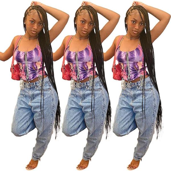 women's t-shirt strap summer print tee fashion sleeveless club party sheath female shirt, White
women's t-shirt strap summer print tee fashion sleeveless club party sheath female shirt, White