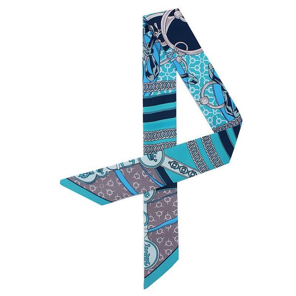 scarves 2021 handbag silk scarf chain crown skinny women tied bag handle ribbon headband shawl lady neck mr30, Blue;gray
scarves 2021 handbag silk scarf chain crown skinny women tied bag handle ribbon headband shawl lady neck mr30, Blue;gray