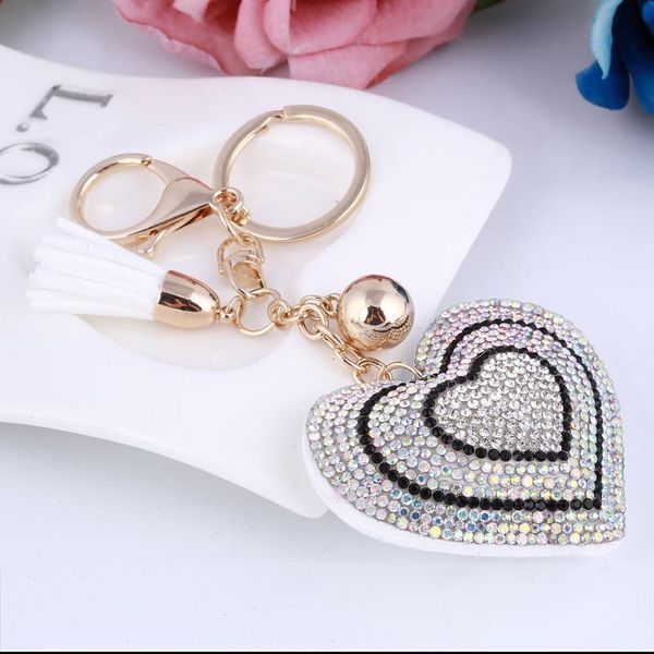 keychains fashion crystal heart key chains bag keyrings charms ladies for women pendants jewelry car chain ring gifts, Silver
keychains fashion crystal heart key chains bag keyrings charms ladies for women pendants jewelry car chain ring gifts, Silver