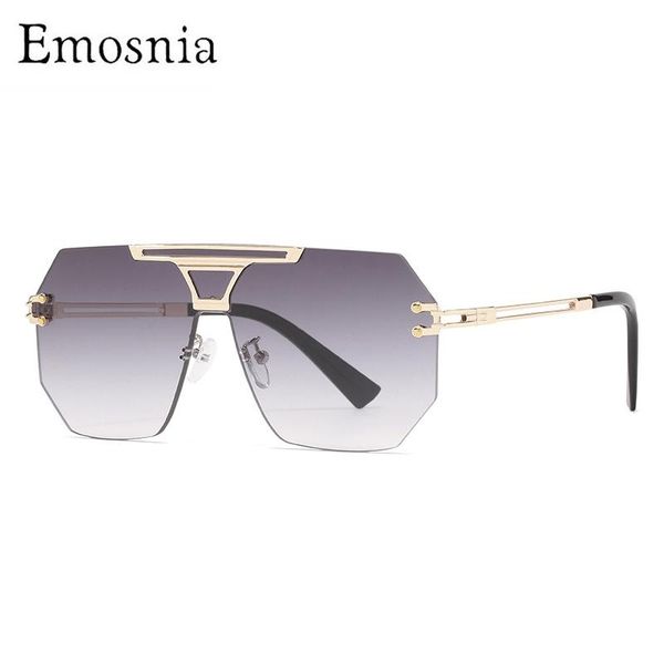 fashion rimless polygon sunglasses women men metal one piece flat sun glasses gradient oversized eyewear uv400, White;black
fashion rimless polygon sunglasses women men metal one piece flat sun glasses gradient oversized eyewear uv400, White;black