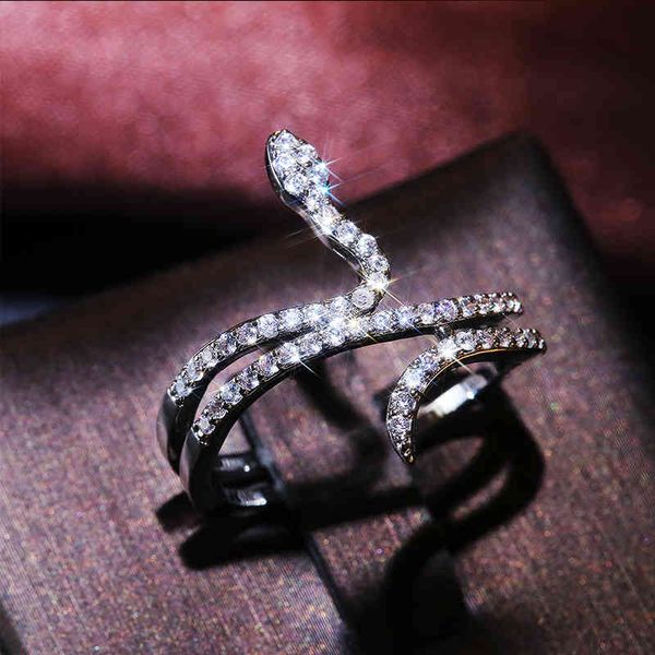 designer rings huami personality snake for women open finger punk style silver color bling exquisite stackable fashion jewelry ring, Golden;silver
designer rings huami personality snake for women open finger punk style silver color bling exquisite stackable fashion jewelry ring, Golden;silver