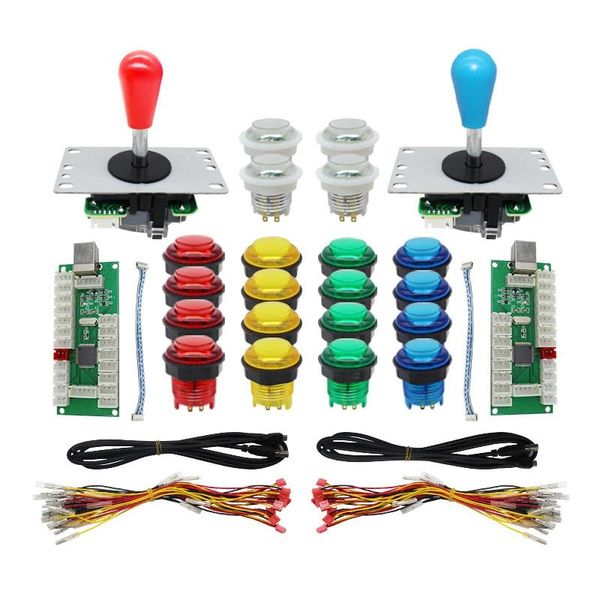 game controllers & joysticks diy arcade joystick kit usb encoder control board illuminated button for ps3 / pc
game controllers & joysticks diy arcade joystick kit usb encoder control board illuminated button for ps3 / pc