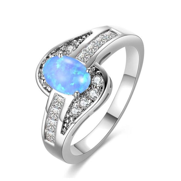 wedding rings cute female white blue fire opal stone ring fashion simple oval finger vintage engagement for women, Slivery;golden
wedding rings cute female white blue fire opal stone ring fashion simple oval finger vintage engagement for women, Slivery;golden