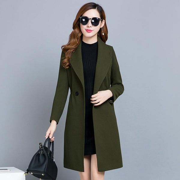 women's trench coats 2021 spring autumn coat windbreaker lady casual slim mid-long plus size women clothing wxf579, Tan;black
women's trench coats 2021 spring autumn coat windbreaker lady casual slim mid-long plus size women clothing wxf579, Tan;black