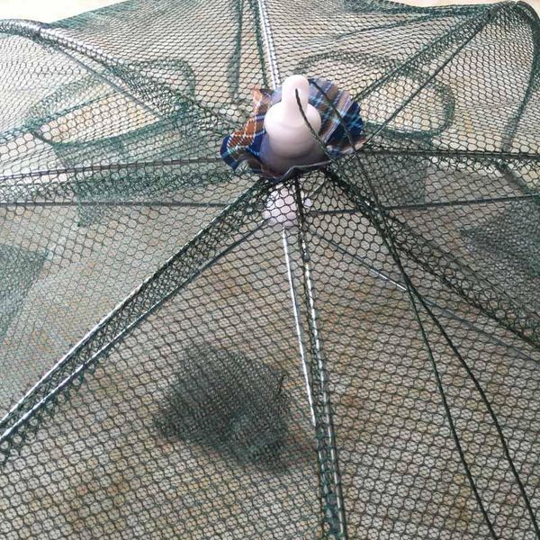 fishing accessories 6 holes foldable mesh nylon crab shrimp net trap cast dip cage bait for fish minnow crawfish fi-19ing
fishing accessories 6 holes foldable mesh nylon crab shrimp net trap cast dip cage bait for fish minnow crawfish fi-19ing