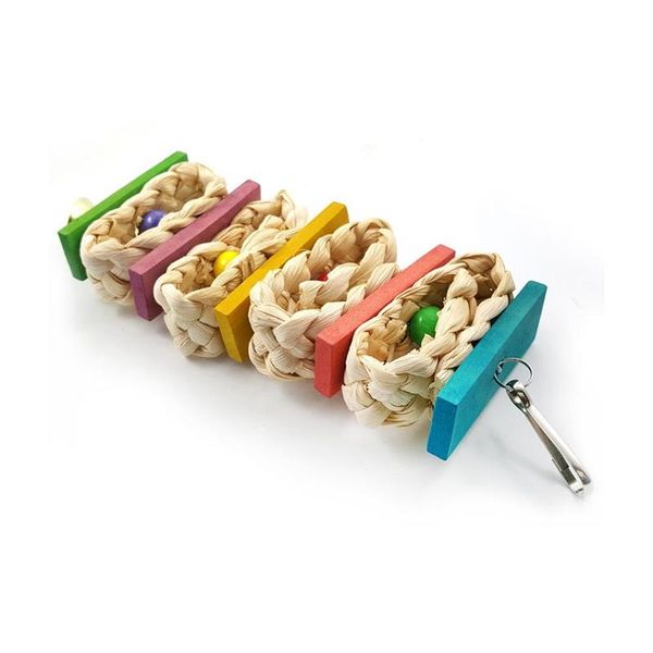 other bird supplies colorful knots block parrot chewing toys for small and medium birds
other bird supplies colorful knots block parrot chewing toys for small and medium birds
