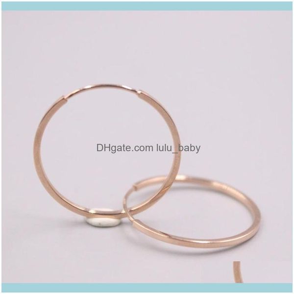 jewelryreal pure 18k rose gold earrings simple square glossy big circle hoop woman gift 1.4g & hie drop delivery 2021 idqo4, Golden;silver
jewelryreal pure 18k rose gold earrings simple square glossy big circle hoop woman gift 1.4g & hie drop delivery 2021 idqo4, Golden;silver