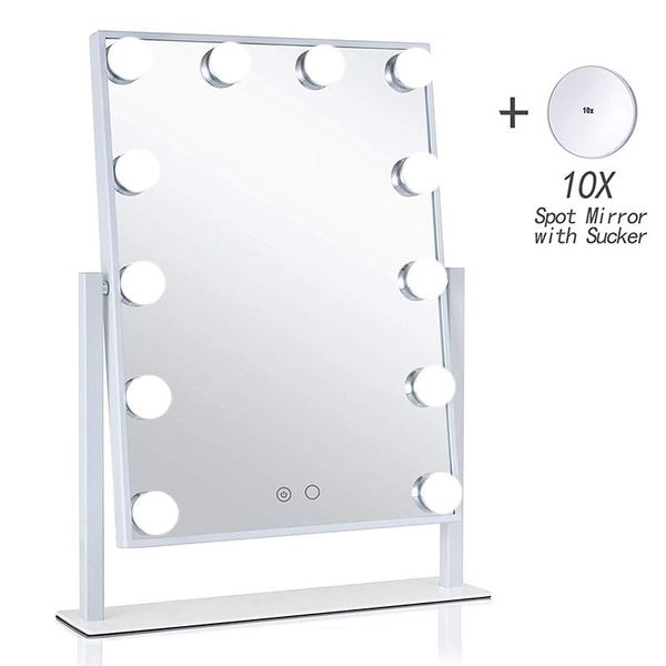 hollywood style vanity cosmetic lighted makeup mirrors with lights 12x3w dimmable led bulbs touch control tricolor gift for girl compact
hollywood style vanity cosmetic lighted makeup mirrors with lights 12x3w dimmable led bulbs touch control tricolor gift for girl compact
