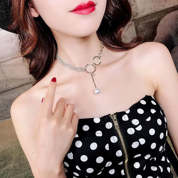 silver color necklace female multi-layer chain design clavicle chains chokers, Golden;silver
silver color necklace female multi-layer chain design clavicle chains chokers, Golden;silver