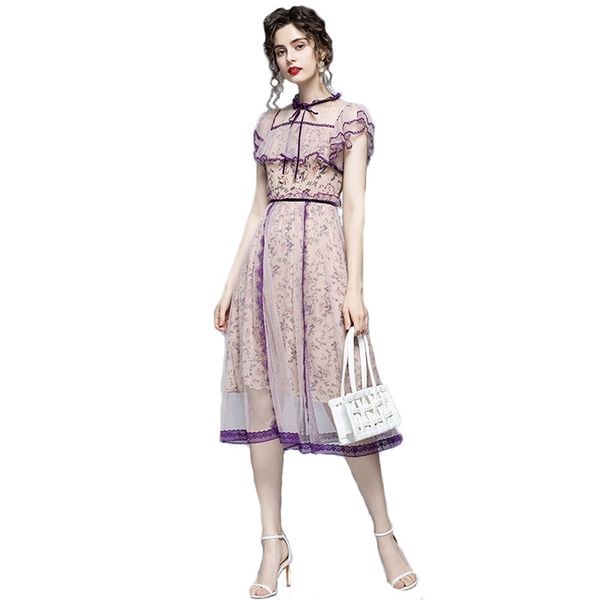 floral dress for women summer fashion lace ruffle short sleeve plus size stitch mesh dresses female lr1122 210531, Black;gray
floral dress for women summer fashion lace ruffle short sleeve plus size stitch mesh dresses female lr1122 210531, Black;gray