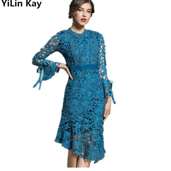casual dresses yilin kay high-end custom women lace 2021 horn sleeve irregular lotus - tail hollowed-out water dissolve dress, Black;gray
casual dresses yilin kay high-end custom women lace 2021 horn sleeve irregular lotus - tail hollowed-out water dissolve dress, Black;gray