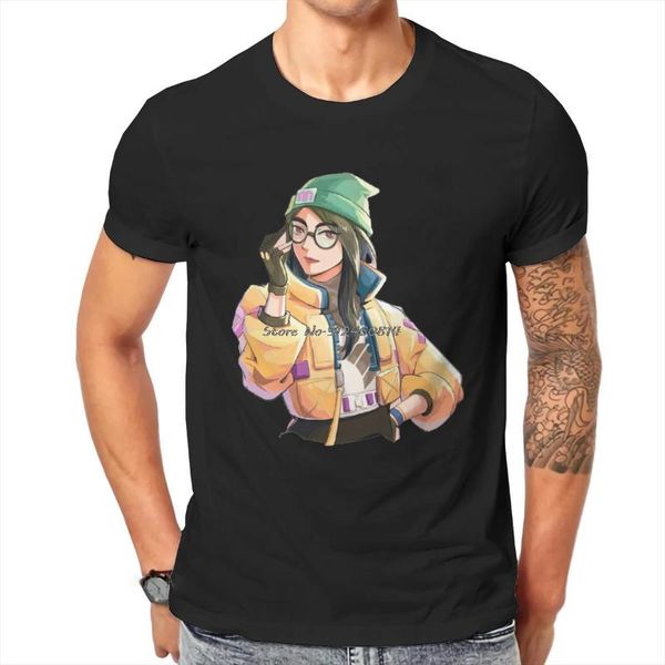 men's t-shirts valorant game killjoy drawing tshirt arrival graphic men classic alternative summer clothes cotton harajuku t shirt, White;black
men's t-shirts valorant game killjoy drawing tshirt arrival graphic men classic alternative summer clothes cotton harajuku t shirt, White;black