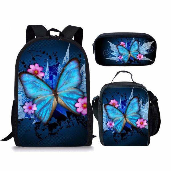 pcs/set butterfly printing children school backpacks casual book bag fashion shoulder bags for teenage girls bookbags
pcs/set butterfly printing children school backpacks casual book bag fashion shoulder bags for teenage girls bookbags