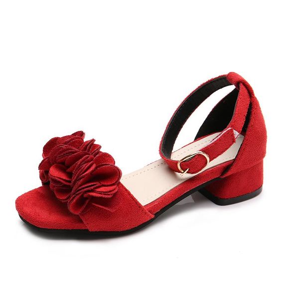 bekamille summer girls sandals shoes fashion kids flower high heel children princess dancing, Black;red
bekamille summer girls sandals shoes fashion kids flower high heel children princess dancing, Black;red