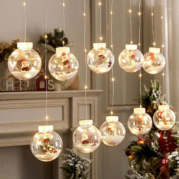 strings led curtain string light christmas ball festoon home decor decorations for street garland navidad year 2022
strings led curtain string light christmas ball festoon home decor decorations for street garland navidad year 2022