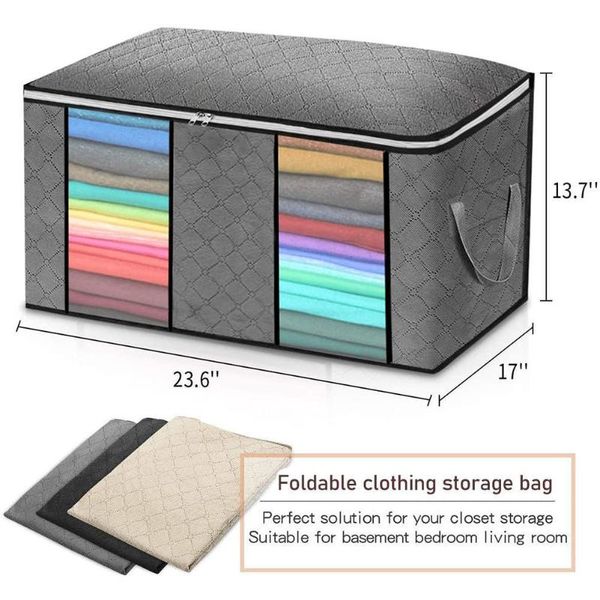 storage bags two size quilt bag foldable clothes blanket closet organizer box sorting pouches cabinet container
storage bags two size quilt bag foldable clothes blanket closet organizer box sorting pouches cabinet container