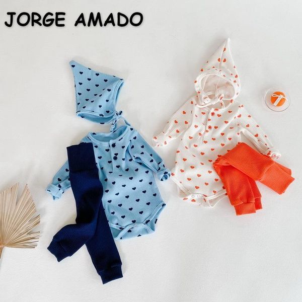clothing sets 2021 spring baby girls 3-pcs love heart waffle bodysuit + solid color pants cap casual style born clothes e6095, White
clothing sets 2021 spring baby girls 3-pcs love heart waffle bodysuit + solid color pants cap casual style born clothes e6095, White