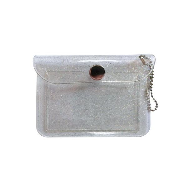card holders transparent waterproof pvc coin purse women girls case business holder men bag id mini wallet, Brown;gray
card holders transparent waterproof pvc coin purse women girls case business holder men bag id mini wallet, Brown;gray