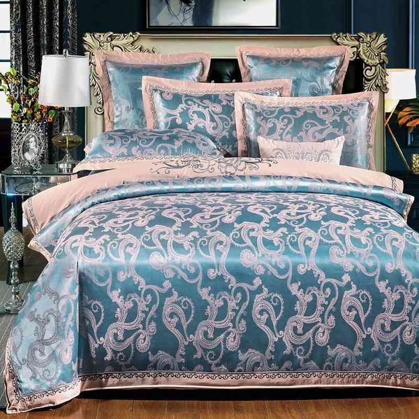 show off mercury european high grade 60 thread satin jacquard 4-piece all cotton bedding
show off mercury european high grade 60 thread satin jacquard 4-piece all cotton bedding