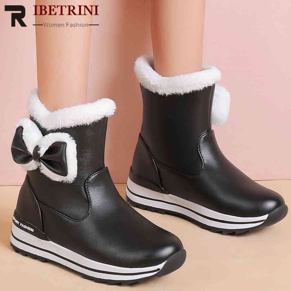 boots snow women sweet add fur warm ankle round toe flat platform shoes woman winter boots size 31-40, Black
boots snow women sweet add fur warm ankle round toe flat platform shoes woman winter boots size 31-40, Black