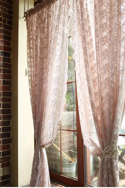 beautiful floral pink lace curtains retro princess curtain drapes for bedroom cafe art studio rod pocket cotinas window panels &
beautiful floral pink lace curtains retro princess curtain drapes for bedroom cafe art studio rod pocket cotinas window panels &