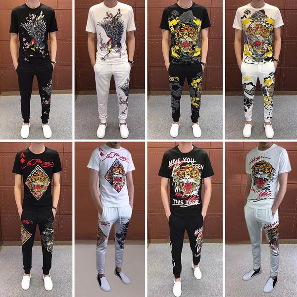 hoodie fashion will see men's sportswear quickly red net tiger's head drill crown half male tide explosions, Black
hoodie fashion will see men's sportswear quickly red net tiger's head drill crown half male tide explosions, Black