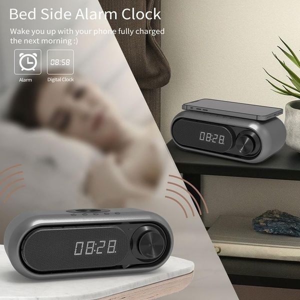 mini speakers bedside wireless charging bluetooth audio 5w stereo multifunctional led bass speaker with digital display alarm clock
mini speakers bedside wireless charging bluetooth audio 5w stereo multifunctional led bass speaker with digital display alarm clock