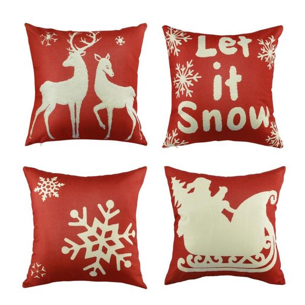 cushion/decorative pillow 17 x 17" linen fabric decorative sofa cases print decor hidden zipper environmentally friendly 4 pack 
cushion/decorative pillow 17 x 17" linen fabric decorative sofa cases print decor hidden zipper environmentally friendly 4 pack
