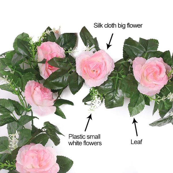 decorative flowers & wreaths 2pcs artificial rose rattan autumn small peony string decor silk fake garland for wedding party home el garden
decorative flowers & wreaths 2pcs artificial rose rattan autumn small peony string decor silk fake garland for wedding party home el garden