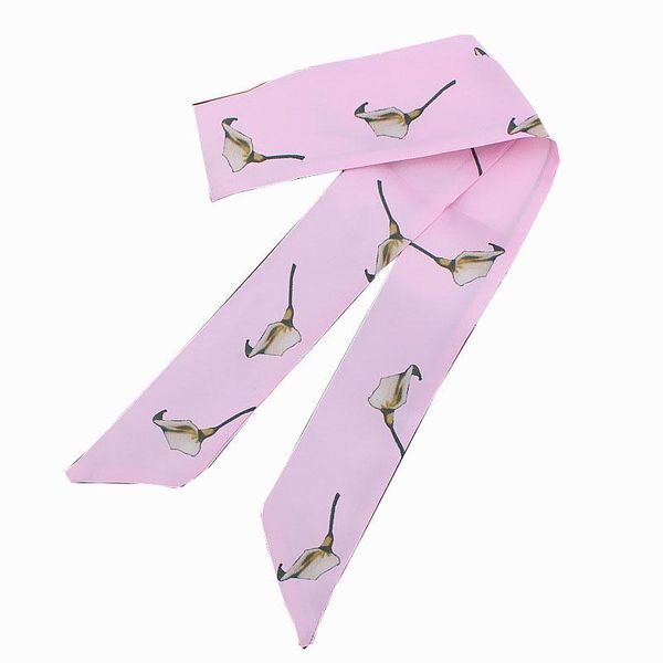scarves leaf print solid color pink silk scarf small ribbon spring women ladies vintage handbags bag handle bands neck ties, Blue;gray
scarves leaf print solid color pink silk scarf small ribbon spring women ladies vintage handbags bag handle bands neck ties, Blue;gray